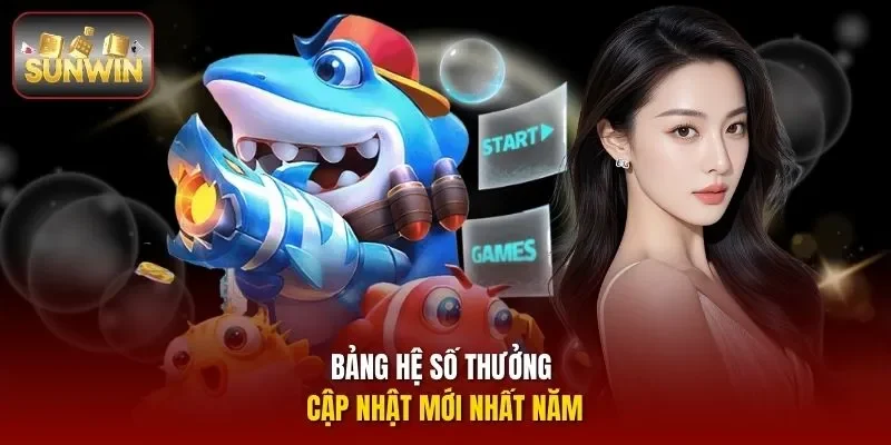 Bảng hệ số thưởng cập nhật mới nhất năm